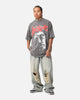 Loiter Search And Destroy Oversized T-Shirt Charcoal Grey
