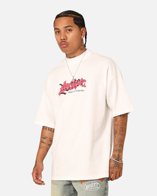 Loiter Sketchbook Oversized T-Shirt Off White