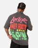 Loiter Summer Roots Oversized T-Shirt Charcoal Grey