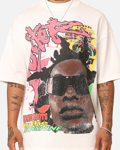 Loiter Summer Roots Oversized T-Shirt Off White