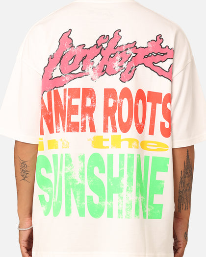 Loiter Summer Roots Oversized T-Shirt Off White