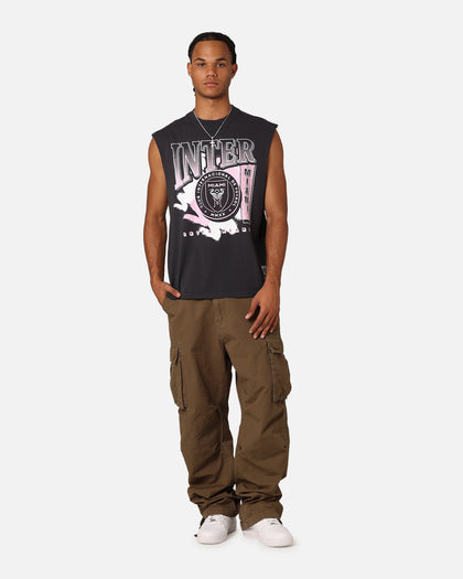 Mitchell & Ness Inter Miami CF Brush Off Muscle T-Shirt Black