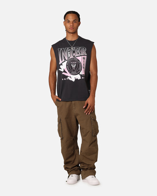 Mitchell & Ness Inter Miami CF Brush Off Muscle T-Shirt Black
