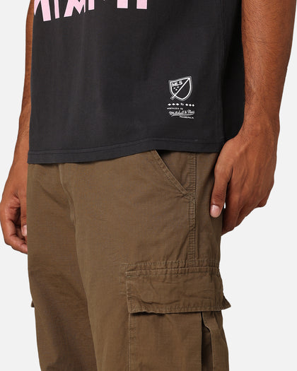 Mitchell & Ness Inter Miami CF Flame Muscle T-Shirt Black