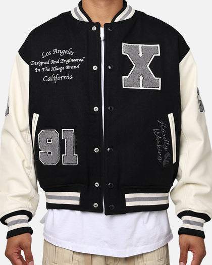 X-Large OG Logo Varsity Jacket Black