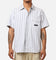 Raised By Wolves Striped Club Shirt Light Blue