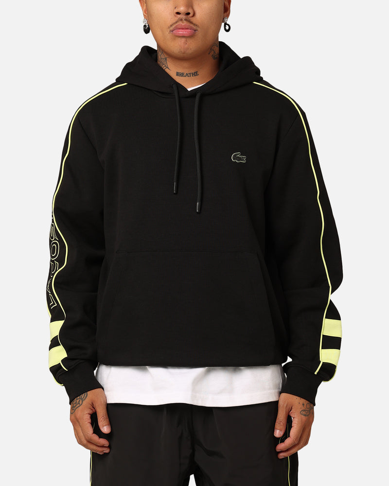 Lacoste Transitional Active Logo Hoodie Black
