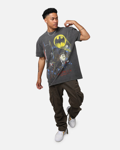 American Thrift X DC '92 Batman Heavyweight Vintage T-Shirt Washed Black