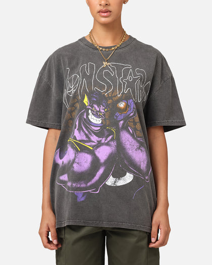 73Studio X Space Jam Monstars Heavyweight Vintage T-Shirt Black Wash