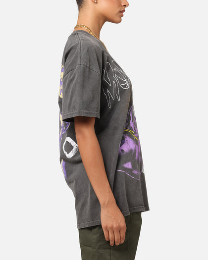 73Studio X Space Jam Monstars Heavyweight Vintage T-Shirt Black Wash