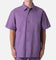 MNML Collared Button Up Shirt Purple