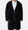 MNML Faux Fur Coat Black