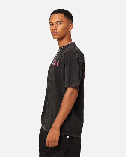 Carre Pro T-Shirt Black Acidwash
