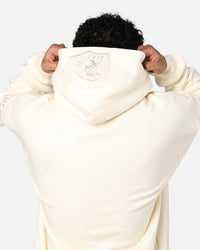 Pro Standard Las Vegas Raiders Drop Shoulder Hoodie Eggshell