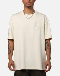 Pro Standard Los Angeles Dodgers Drop Shoulder T-Shirt Eggshell