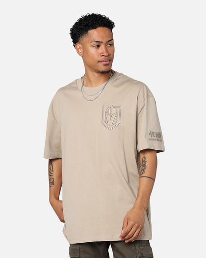 Pro Standard Vegas Golden Knights Drop Shoulder T-Shirt Taupe