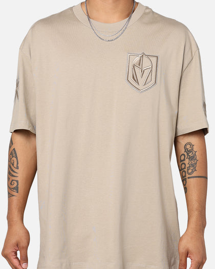 Pro Standard Vegas Golden Knights Drop Shoulder T-Shirt Taupe
