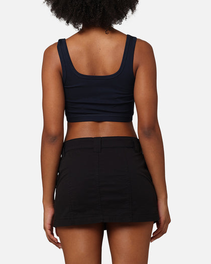 Tommy Jeans Women's Archive Bralette Crop Top Dark Night Navy