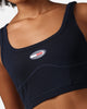 Tommy Jeans Women's Archive Bralette Crop Top Dark Night Navy