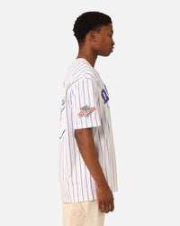 New Era Los Angeles Dodgers T-Shirt White Pinstripe