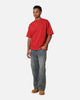 Culture Kings Oversized Blank T-Shirt Red