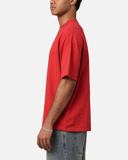 Culture Kings Oversized Blank T-Shirt Red