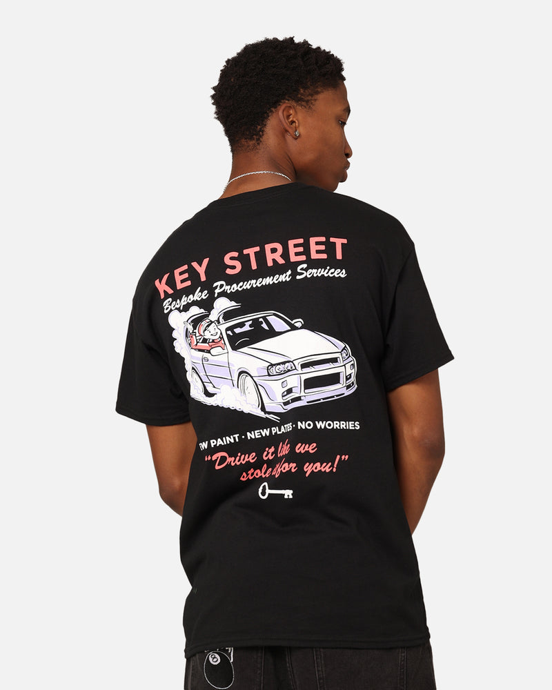 Key Street Bespoke T-Shirt Black