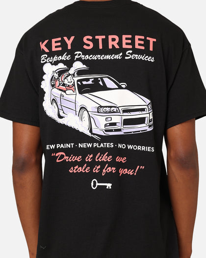 Key Street Bespoke T-Shirt Black
