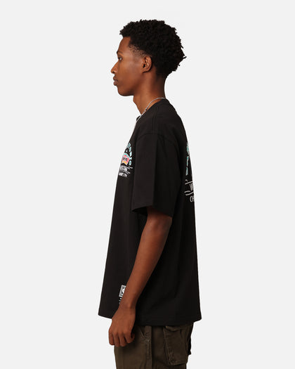 Mitchell & Ness San Antonio Spurs Arch T-Shirt Faded Black