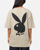 Playboy Bunny Stack T-Shirt Grey