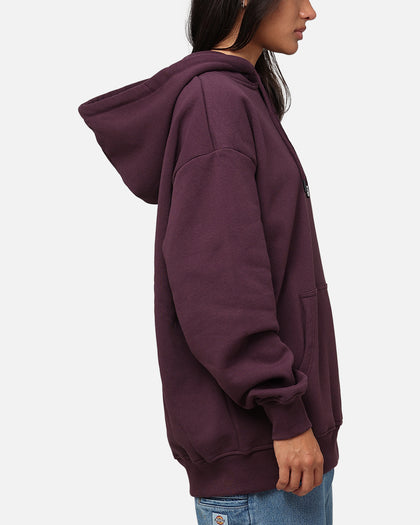 Playboy Diamanté Hoodie Plum