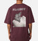Playboy Diamanté T-Shirt Plum