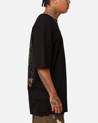 Playboy Linear Classic Bunny Stack T-Shirt Black