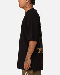 Playboy Linear Classic Bunny Stack T-Shirt Black
