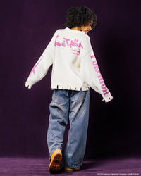 Pokémon By Loiter Ditto Knit Sweater Off White