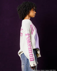 Pokémon By Loiter Ditto Knit Sweater Off White