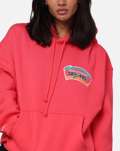 Mitchell & Ness San Antonio Spurs Basketball Hoodie Pepper Pink