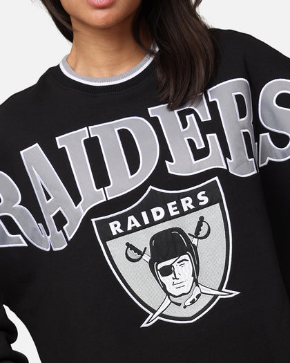 Mitchell & Ness Oakland Raiders Shooting Crewneck Black