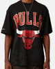 Mitchell & Ness Chicago Bulls Year Of The Dragon T-Shirt Faded Black