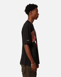 Mitchell & Ness Chicago Bulls Year Of The Dragon T-Shirt Faded Black
