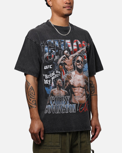 UFC By Goat Crew Colby Covington Belt Vintage T-Shirt Vintage Black