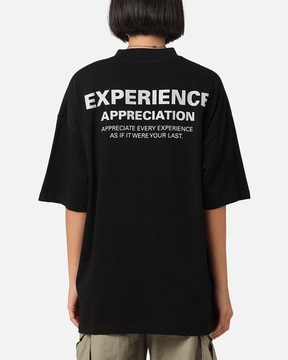 Carre Experienced Mock Oversized T-Shirt Black