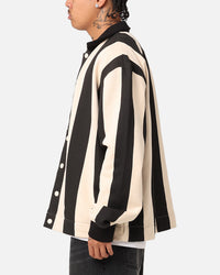 Students Golf Remington Stripes Jacket Black