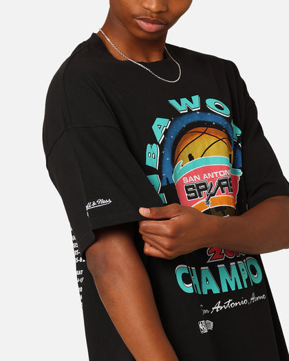Mitchell & Ness San Antonio Spurs 'Spurs 2014 Champs' 2014 World Champs T-Shirt Black
