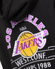 Mitchell & Ness Los Angeles Lakers Letterman Hoodie Black