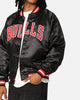 Mitchell & Ness Chicago Bulls Lightweight Satin Jacket Black
