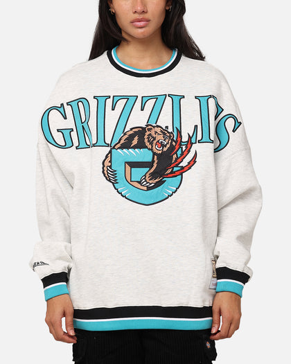 Mitchell & Ness Memphis Grizzlies Shooting Crewneck Silver Marle