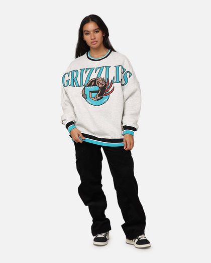 Mitchell & Ness Memphis Grizzlies Shooting Crewneck Silver Marle