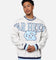 Mitchell & Ness North Carolina Tar Heels Shooting Crewneck Silver Marle