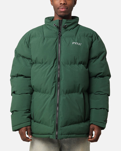 Pyra Padded Puffa Jacket Green